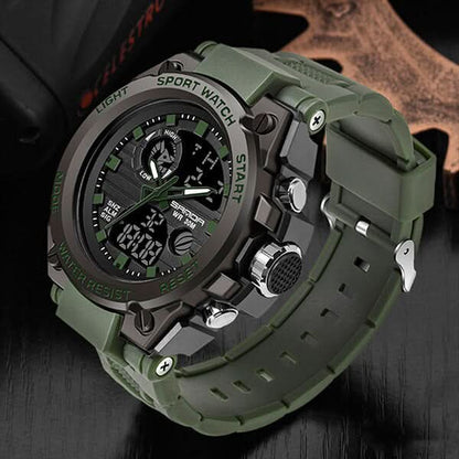 VierraSol | Reloj Militar para Hombre con Pantalla Analógica Digital y Características