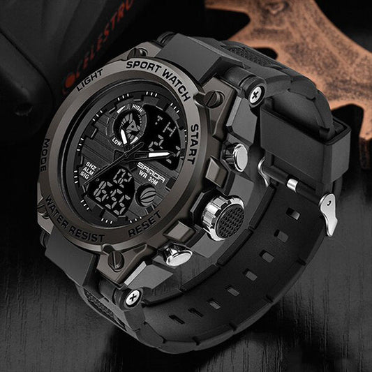 VierraSol | Reloj Militar TitanGuard para Hombre – Reloj Analógico y Digital Multifuncional Robusto