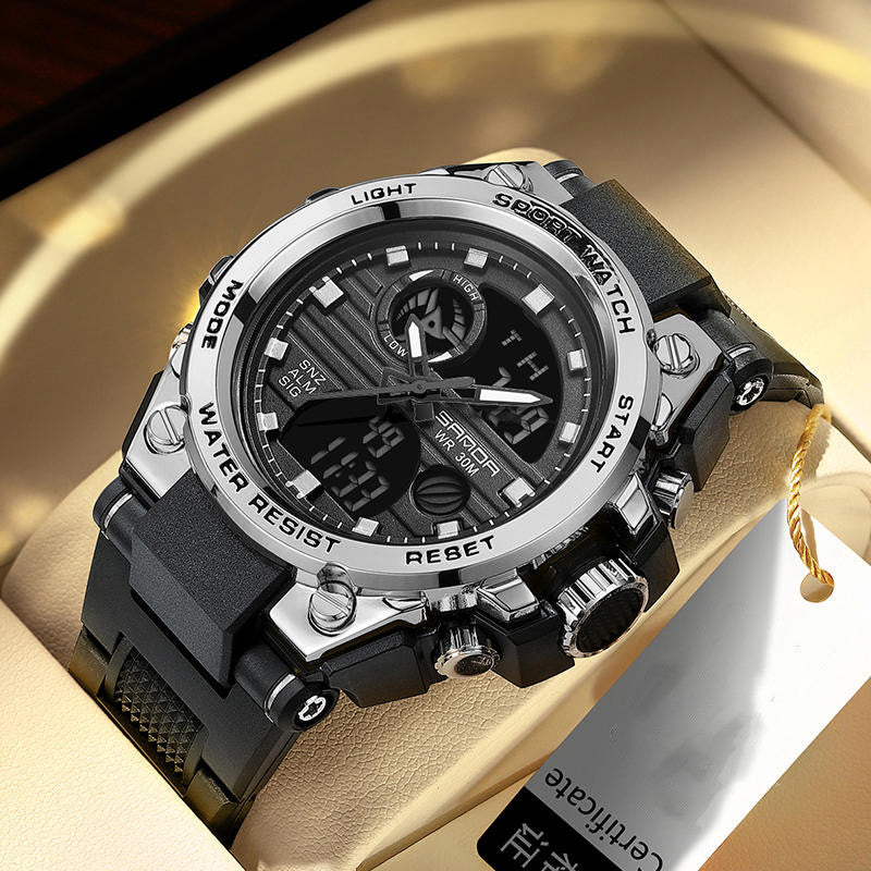 VierraSol | Reloj Multifuncional Impermeable Luminiscente para Exterior