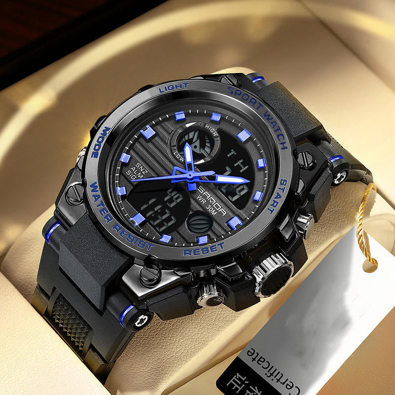 VierraSol | Reloj Multifuncional Impermeable Luminiscente para Exterior