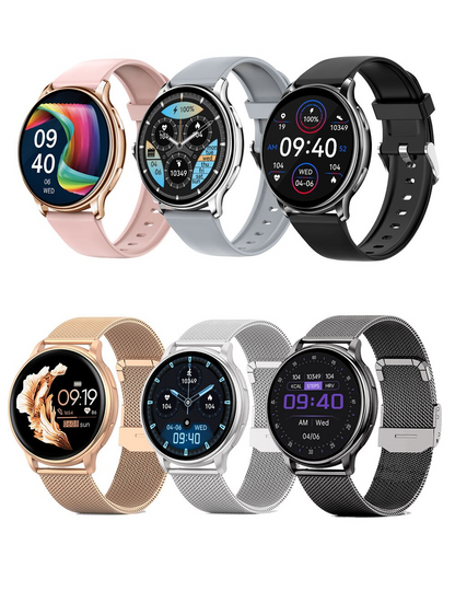VierraSol | Reloj SmartPulse – Reloj Inteligente Premium con Seguimiento Avanzado de Salud y Diseño Elegante
