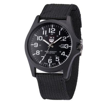 VierraSol | Reloj Táctico para Hombre AdventureTime – Impermeable y Resistente a Golpes con LED