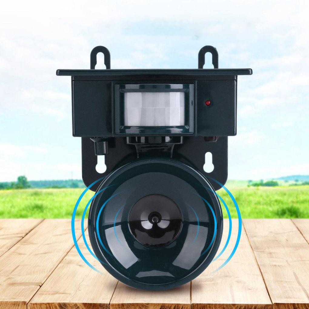 VierraSol | Repelente Solar de Aves con Sensor de Movimiento y Sonido