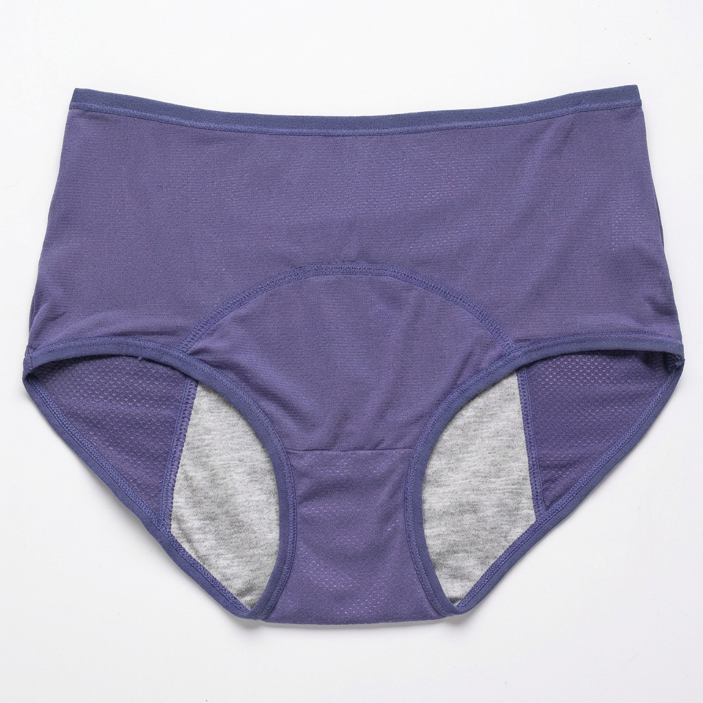 VierraSol | Ropa interior femenina para la menstruación sin costuras de cintura alta