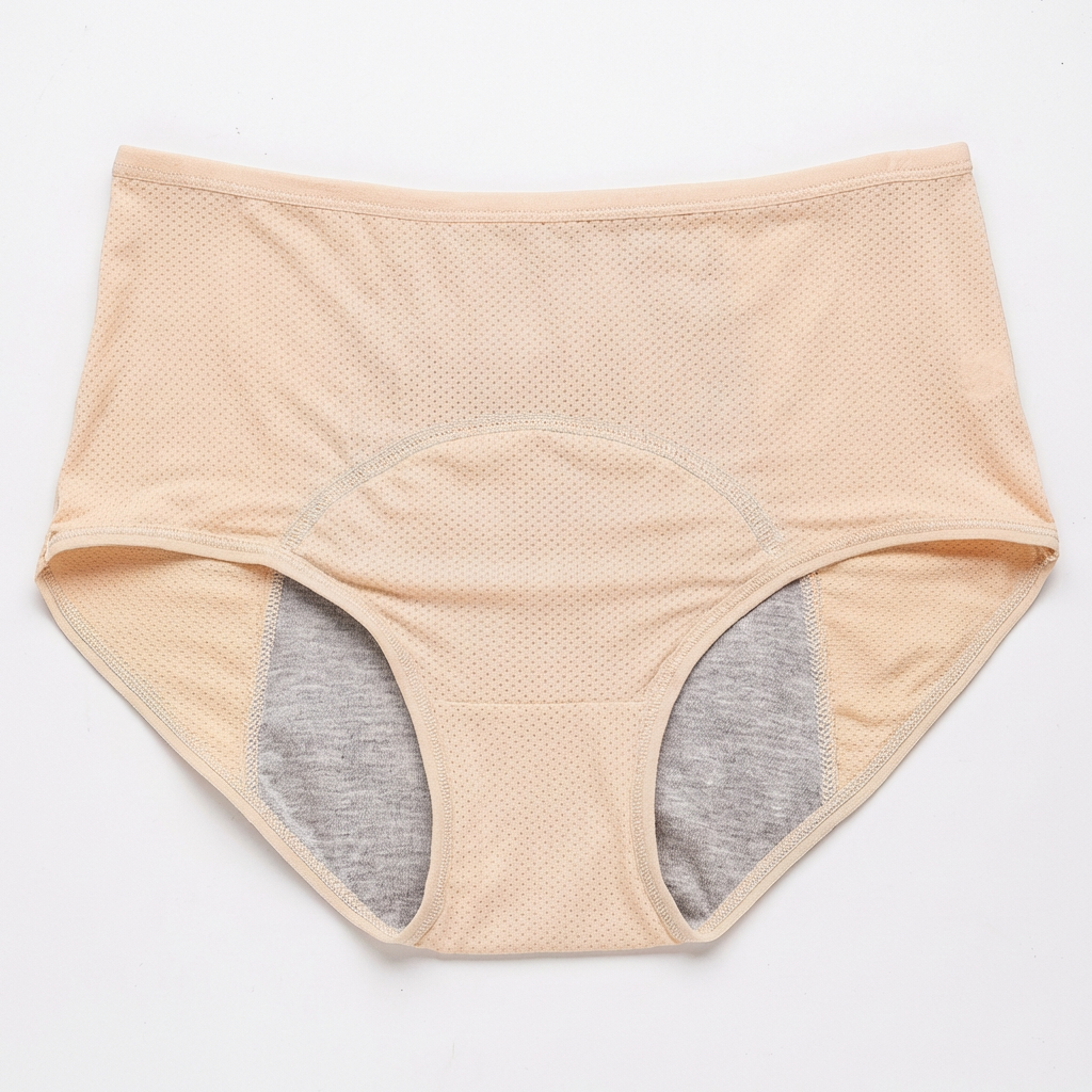 VierraSol | Ropa interior femenina para la menstruación sin costuras de cintura alta