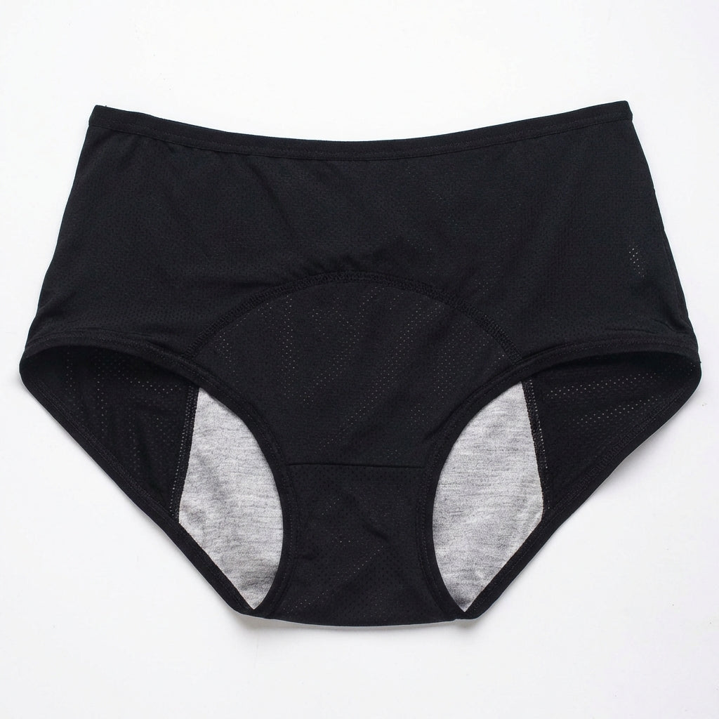 VierraSol | Ropa interior femenina para la menstruación sin costuras de cintura alta