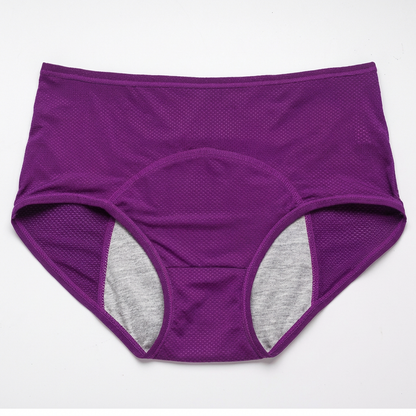 VierraSol | Ropa interior femenina para la menstruación sin costuras de cintura alta