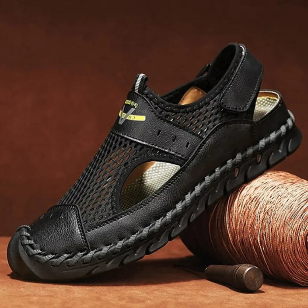 VierraSol | Sandalias de Pescador de Malla para Hombre