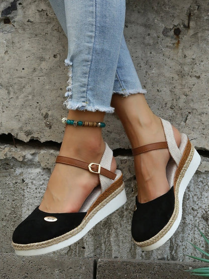 VierraSol | Sandalias de Plataforma de Espadrille para Mujeres