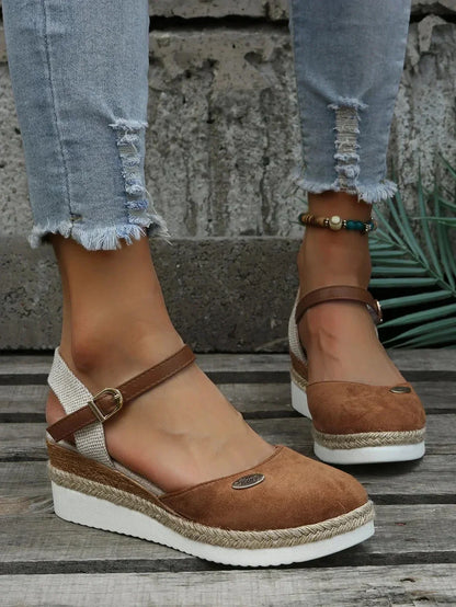 VierraSol | Sandalias de Plataforma de Espadrille para Mujeres