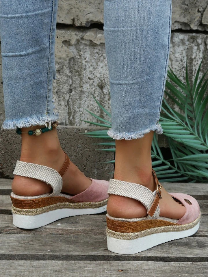 VierraSol | Sandalias de Plataforma de Espadrille para Mujeres