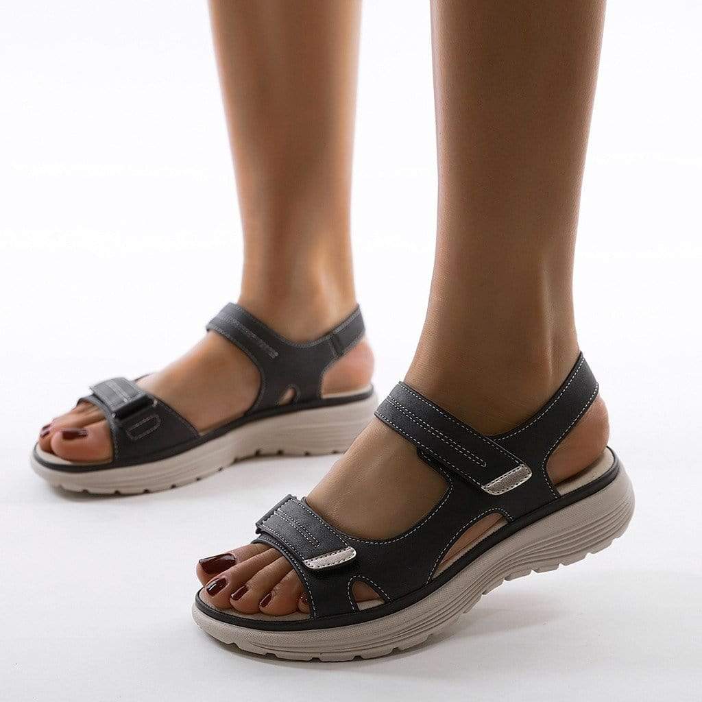 VierraSol - Sandalias Ortopédicas para Mujeres – Correas Ajustables para un Confort Óptimo