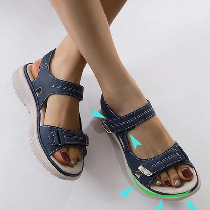 VierraSol - Sandalias Ortopédicas para Mujeres – Correas Ajustables para un Confort Óptimo