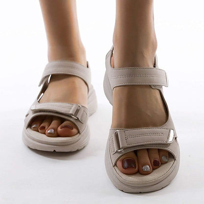 VierraSol - Sandalias Ortopédicas para Mujeres – Correas Ajustables para un Confort Óptimo