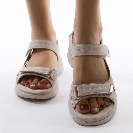 VierraSol - Sandalias Ortopédicas para Mujeres – Correas Ajustables para un Confort Óptimo
