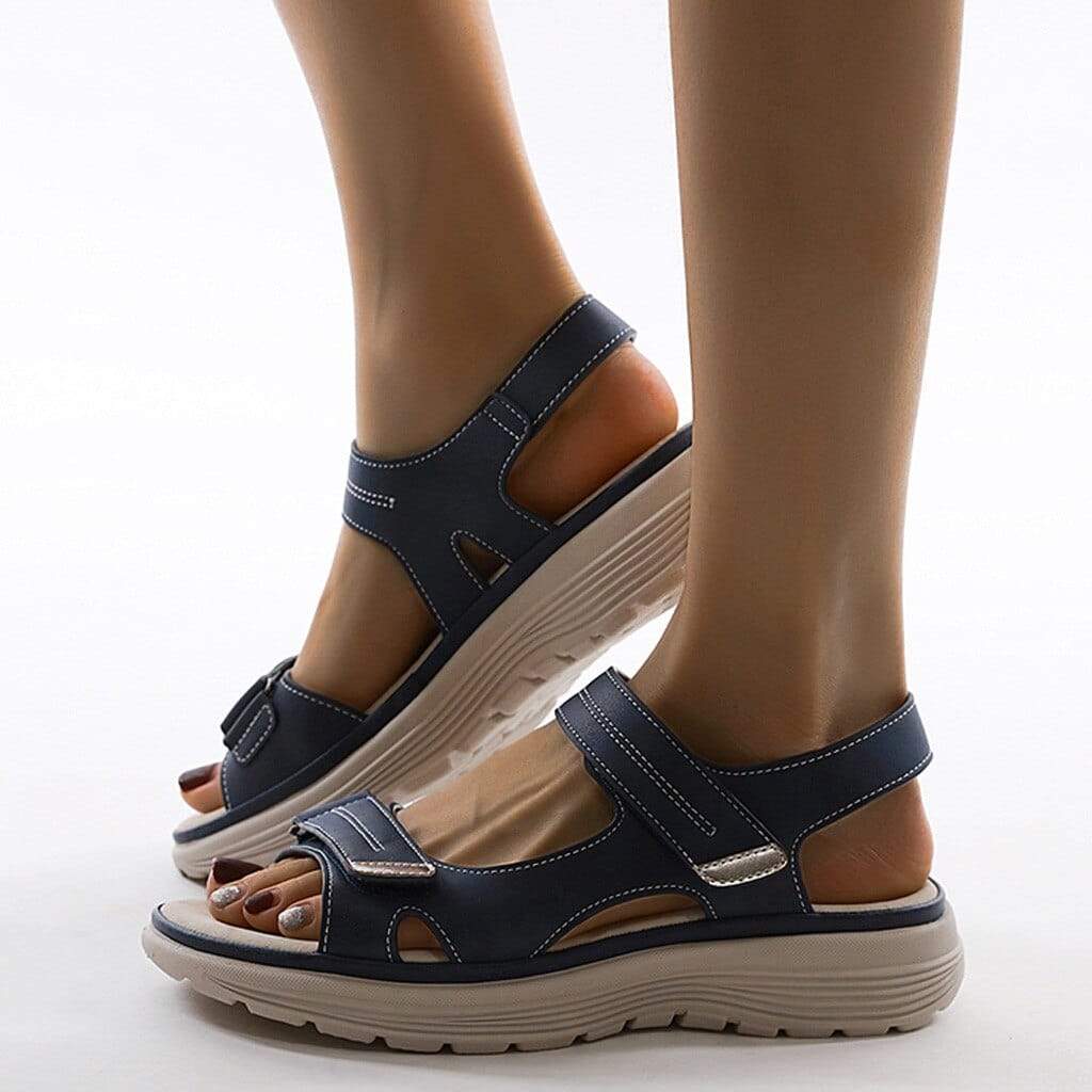 VierraSol - Sandalias Ortopédicas para Mujeres – Correas Ajustables para un Confort Óptimo