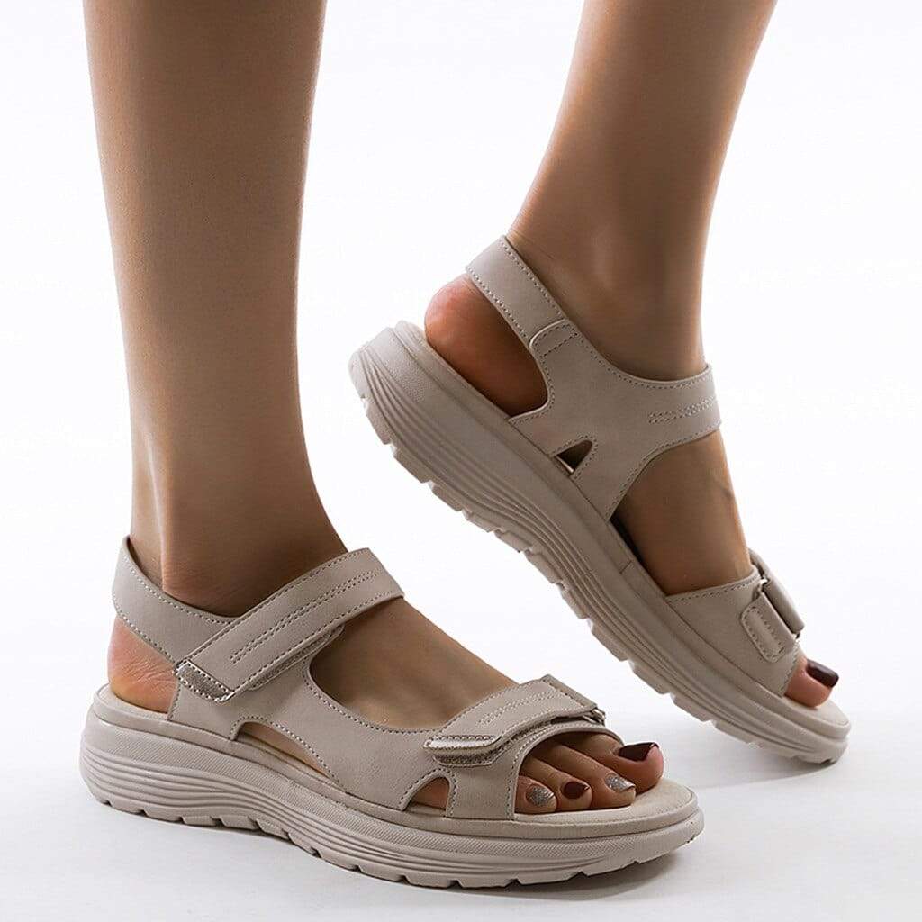 VierraSol - Sandalias Ortopédicas para Mujeres – Correas Ajustables para un Confort Óptimo