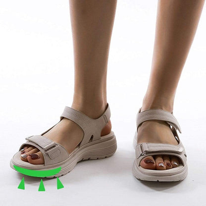 VierraSol - Sandalias Ortopédicas para Mujeres – Correas Ajustables para un Confort Óptimo