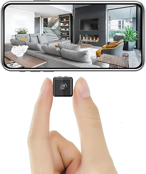 VierraSol | SecureView – Cámara de Seguridad Inalámbrica Mini 1080p para Monitoreo en Casa y Exterior