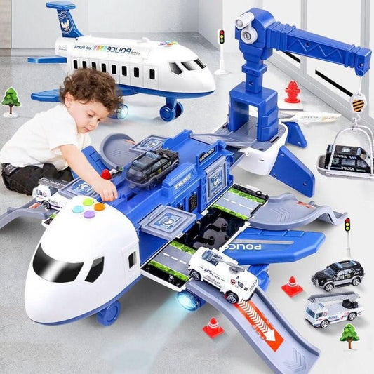 VierraSol | Set de Avión y Vehículo para Niños Creativos