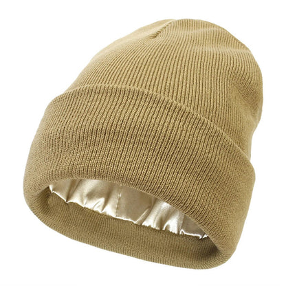 VierraSol | Sombrero de Invierno de Seda Noor – Cálido, Protector del Cabello y Elegante