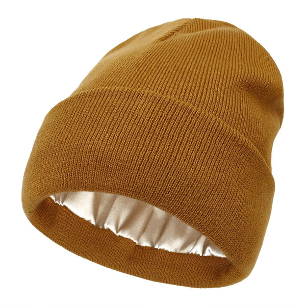 VierraSol | Sombrero de Invierno de Seda Noor – Cálido, Protector del Cabello y Elegante