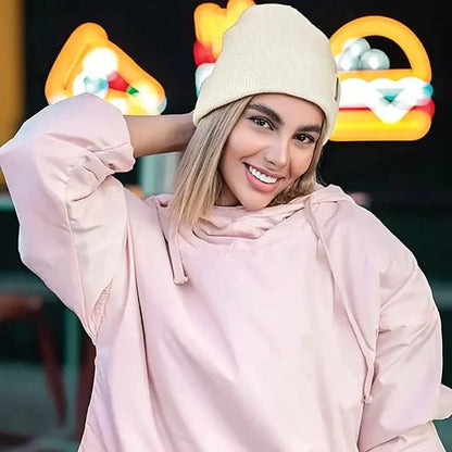 VierraSol | Sombrero de Invierno de Seda Noor – Cálido, Protector del Cabello y Elegante