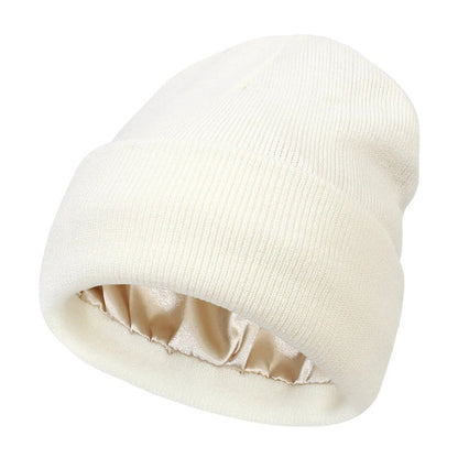 VierraSol | Sombrero de Invierno de Seda Noor – Cálido, Protector del Cabello y Elegante