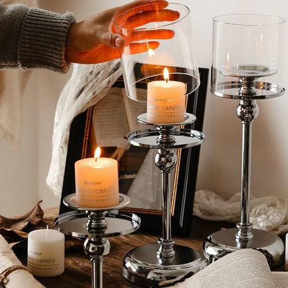 VierraSol | Soporte de Vela Nórdico | Diseño de Decoración Lujosa
