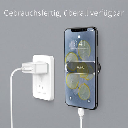 VierraSol | Soporte Magnético para Teléfono StickFast – Compacto, Potente y Rotatable 360