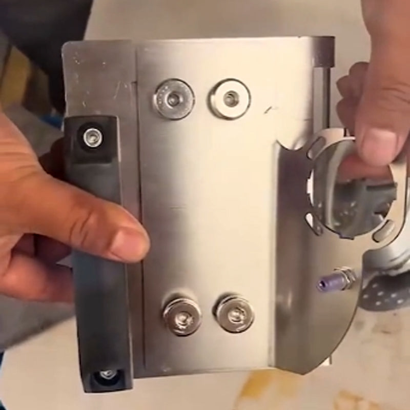 VierraSol | Soporte para Amoladora Angular para Corte de Azulejos a 45 Grados