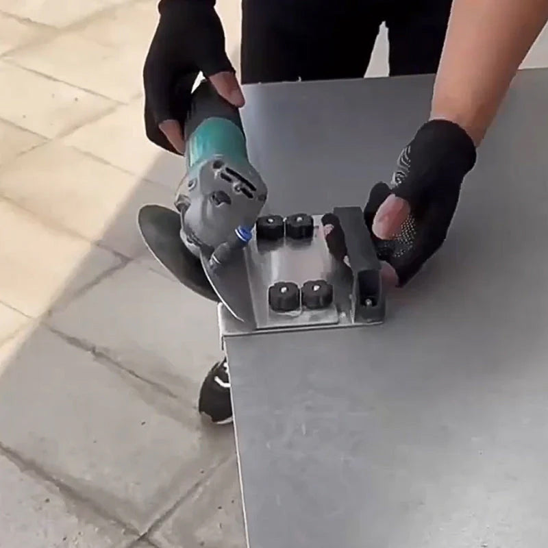 VierraSol | Soporte para Amoladora Angular para Corte de Azulejos a 45 Grados