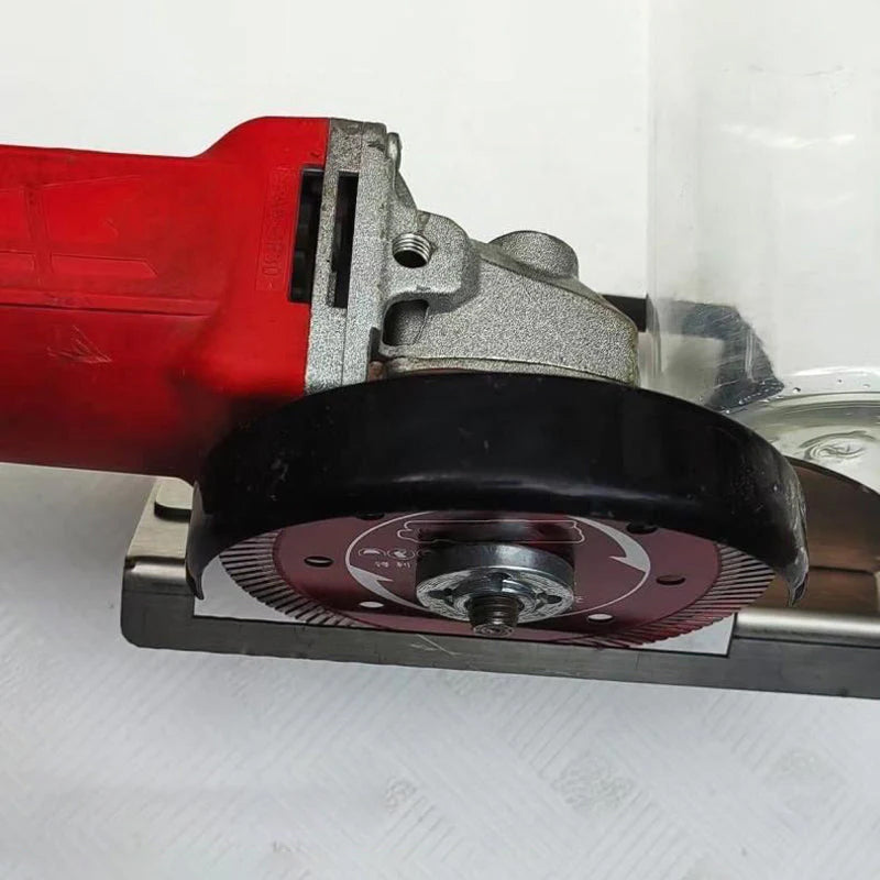 VierraSol | Soporte para Amoladora Angular para Corte de Azulejos a 45 Grados