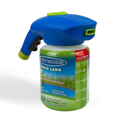 VierraSol | Spray de Semilla de Césped Hidro Mousse Líquido | Aplicación Fácil para Céspedes Parcheados y Áreas de Alto Tráfico