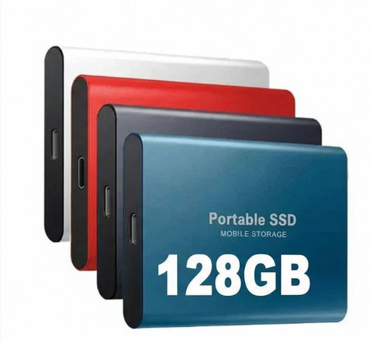 VierraSol | SSD Externo DataSprint 128GB – Almacenamiento USB-C Rápido hasta 1050 MB/s