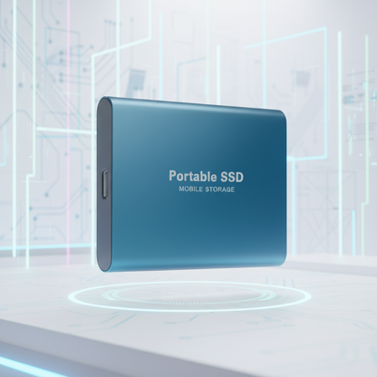 VierraSol | SSD Externo Ultra Rápido – Almacenamiento Portátil USB 3.1 (Hasta 128GB)