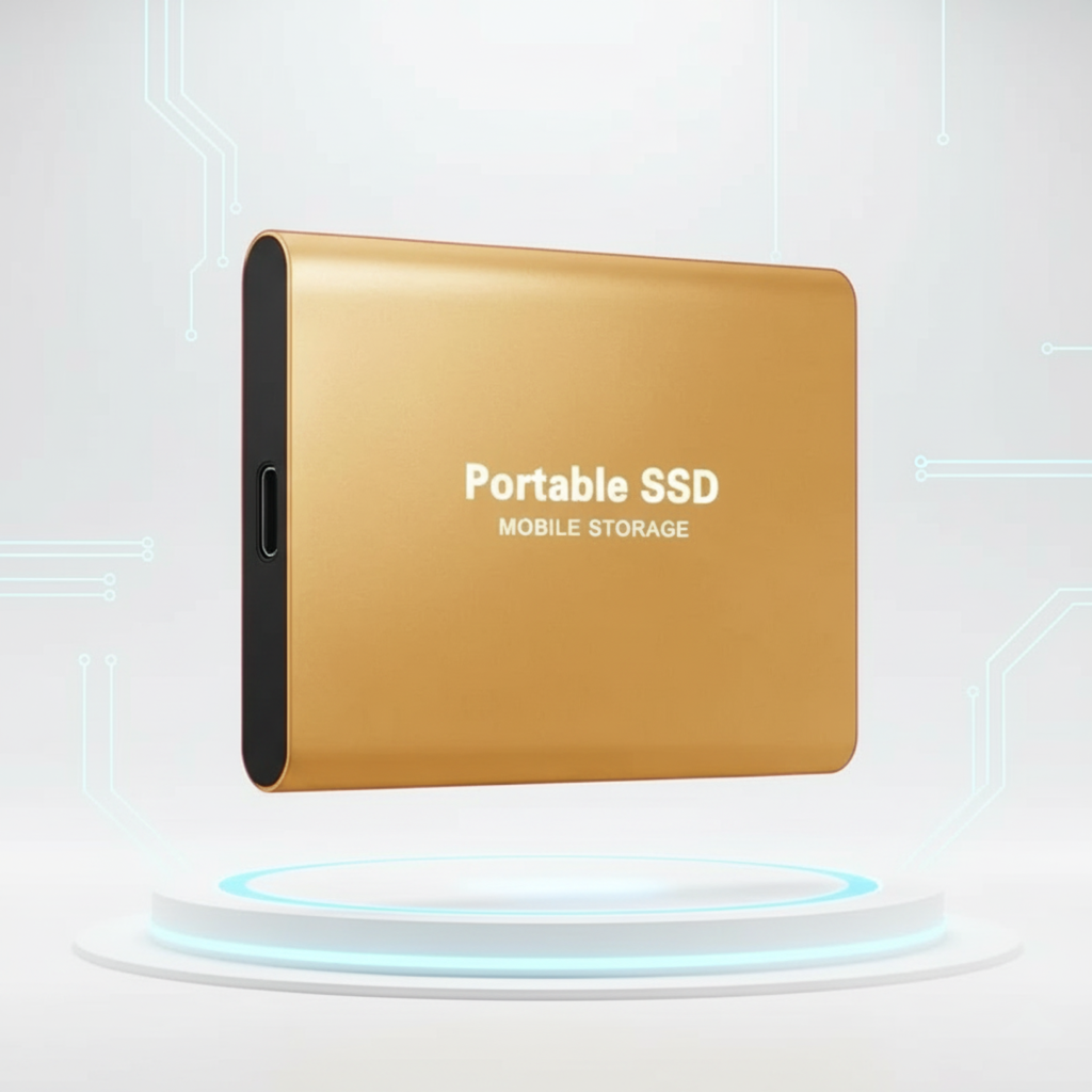 VierraSol | SSD Externo Ultra Rápido – Almacenamiento Portátil USB 3.1 (Hasta 128GB)