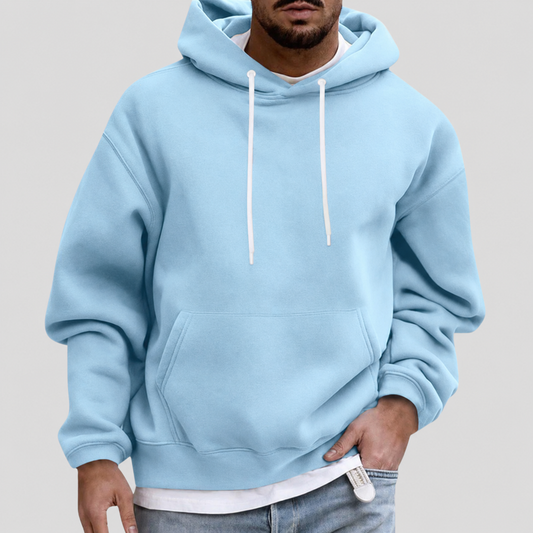 VierraSol | Sudadera de Corte Relajado para Hombre con Bolsillo Canguro - Image 1