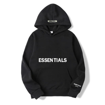 VierraSol | Sudadera Unisex de Forro Polar con Impresión de Letras en Negrita