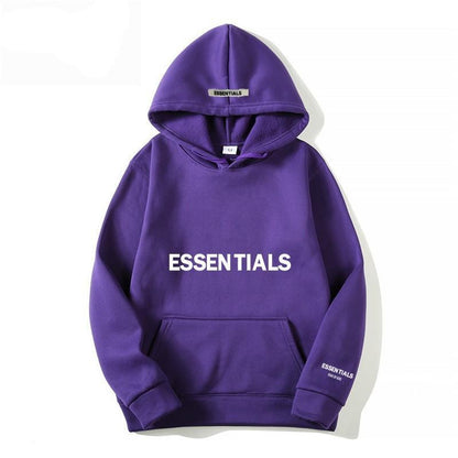 VierraSol | Sudadera Unisex de Forro Polar con Impresión de Letras en Negrita