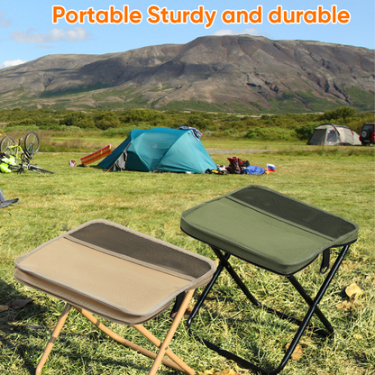 VierraSol | Taburete de Mochila Plegable