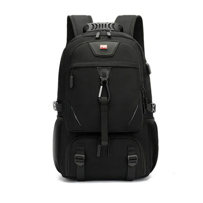 VierraSol | Tech Trek Pro 50-80L – La mochila definitiva con carga USB | Duradera y espaciosa