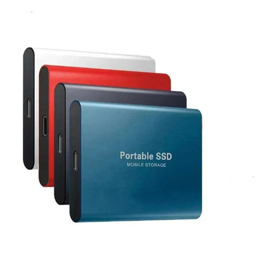 VierraSol | TECNOLOGÍA | Super Rápido SSD Externo 128GB | Mini SSD | Almacenamiento de Alta Velocidad para Laptop y PC