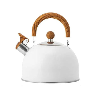 VierraSol | Tetera de Acero Inoxidable Ajustable | Con Silbato | 2.5L/3L
