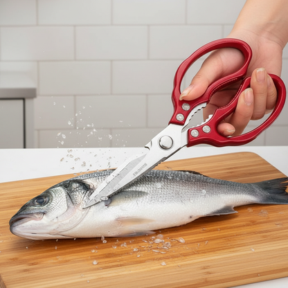 VierraSol | Tijeras de Cocina Ultimate de Acero Inoxidable Japonés