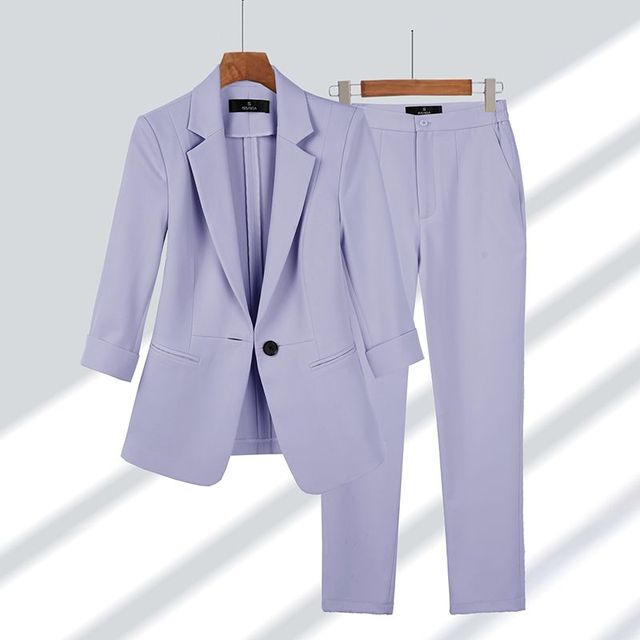 VierraSol | Traje de Blazer y Pantalones de Dos Piezas para Mujeres