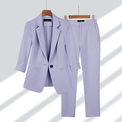 VierraSol | Traje de Blazer y Pantalones de Dos Piezas para Mujeres