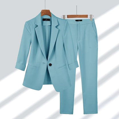 VierraSol | Traje de Blazer y Pantalones de Dos Piezas para Mujeres
