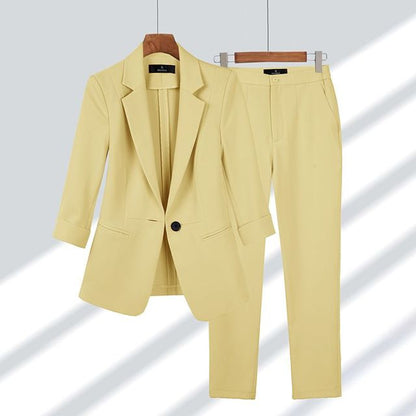 VierraSol | Traje de Blazer y Pantalones de Dos Piezas para Mujeres
