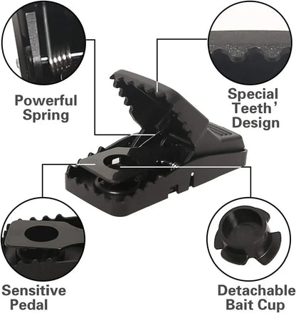 VierraSol | Trampa para Ratones de Alta Resistencia (6 pcs)